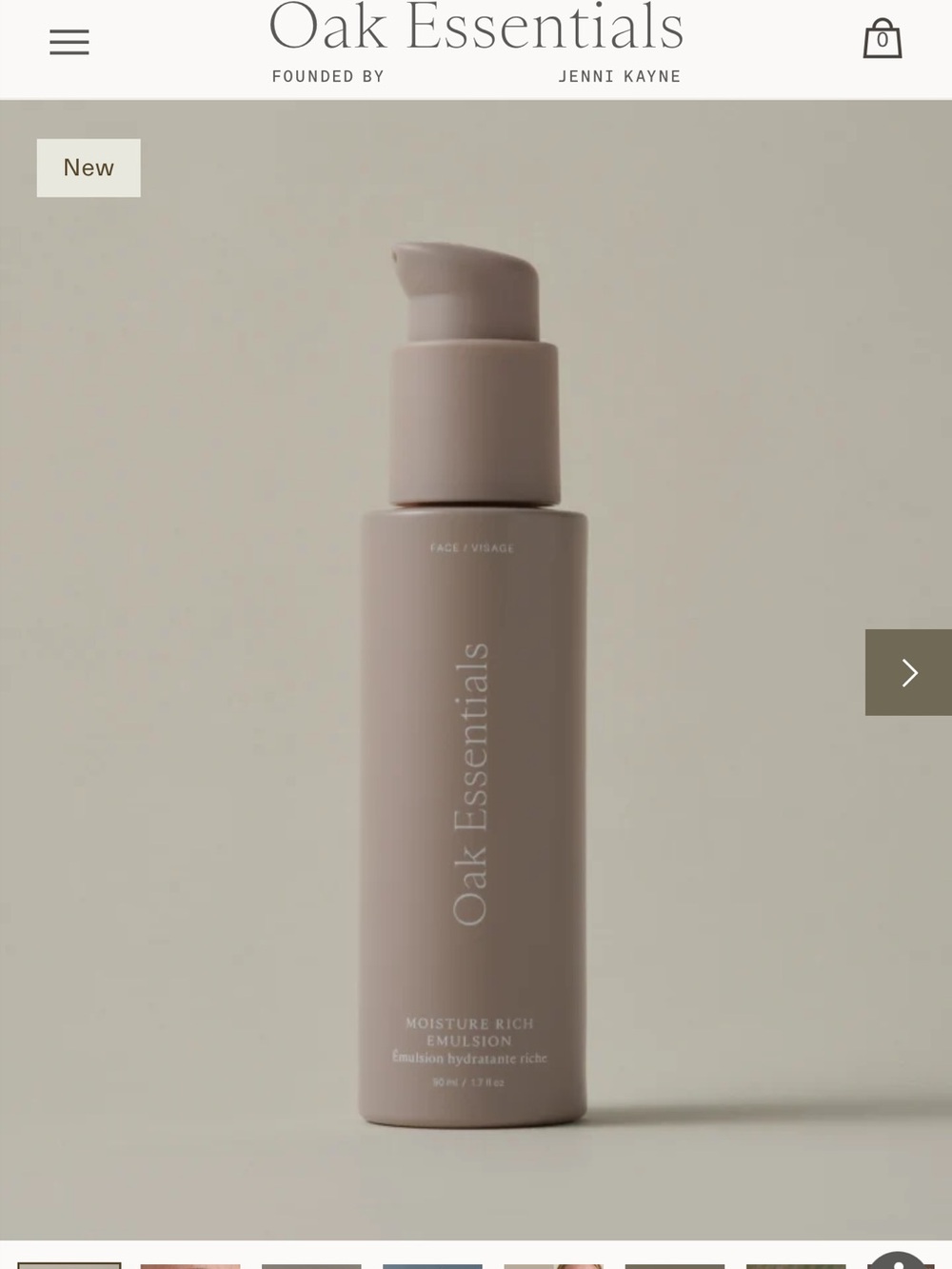 Oak Essentials by Jenni Kayne Moisture Rich Emulsion